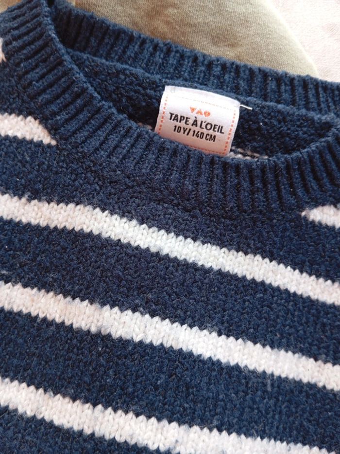 Lot de 2 pull 10 ans fille - photo numéro 2