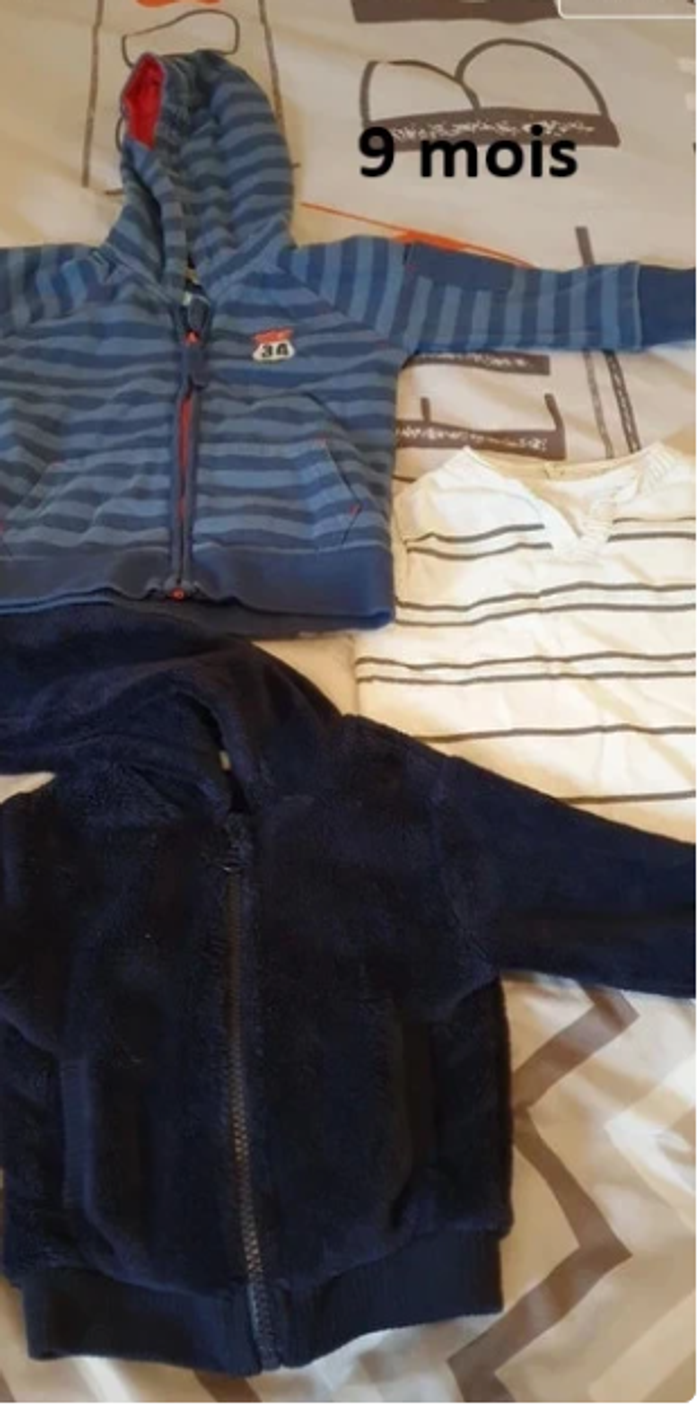 Lot de pulls 9 mois