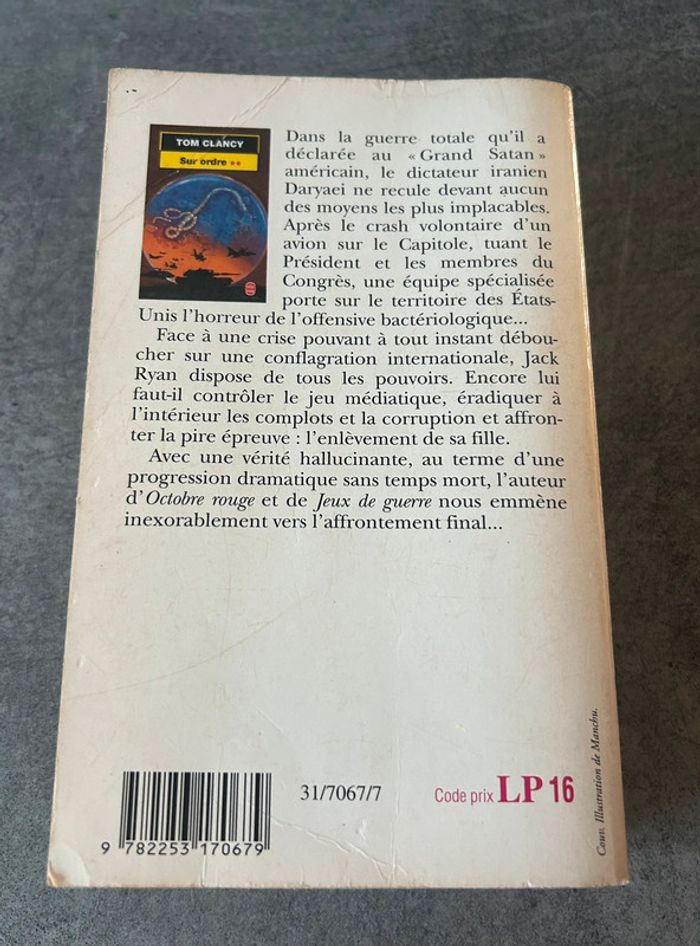 Sur ordre 2 - Tom Clancy - photo numéro 2