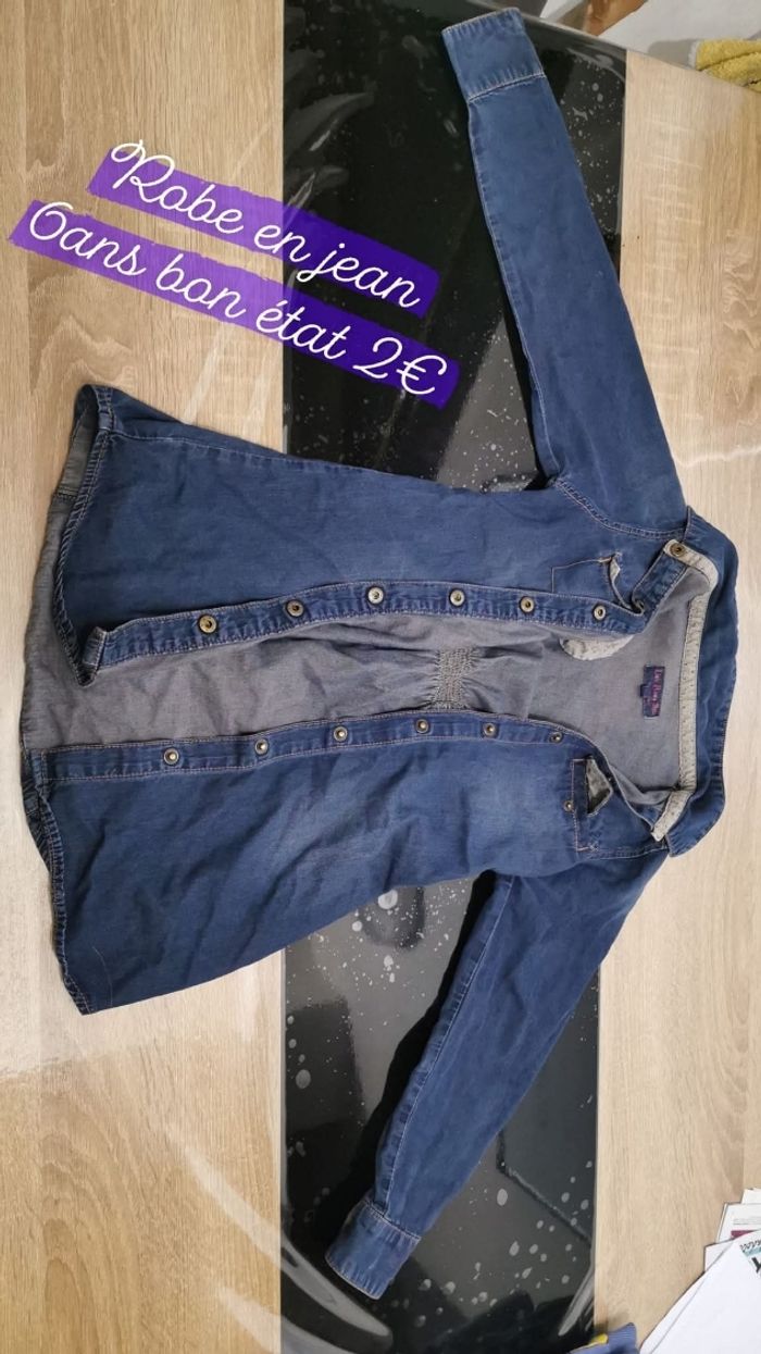 Robe en jean 6ans