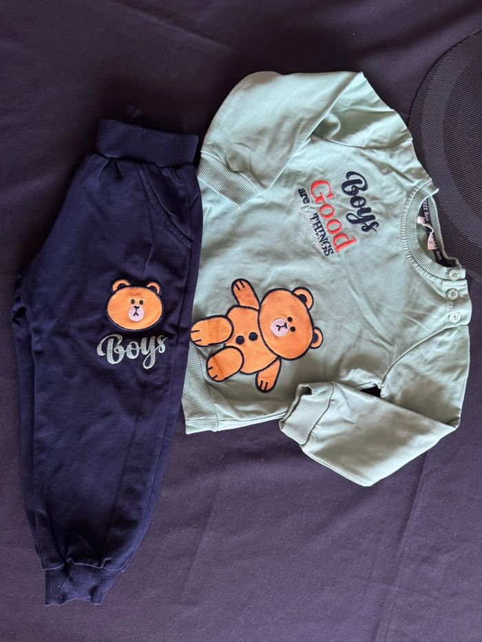 Ensemble 18 mois Breeze Vert clair