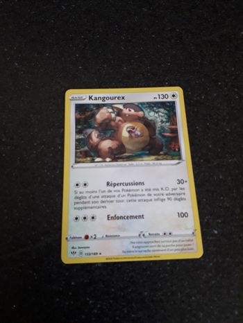 Kangourex carte Pokémon neuve
