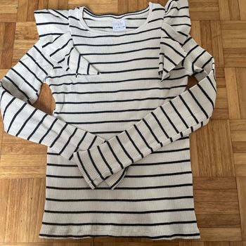 Tee shirt Zara rayures 12-12 ans