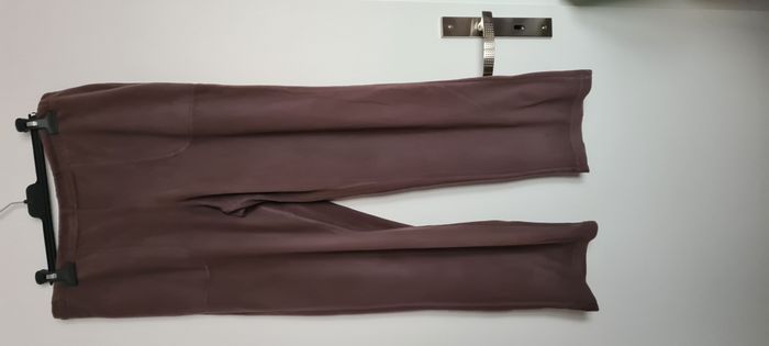 Pantalon détente en polaire marron - 38/40