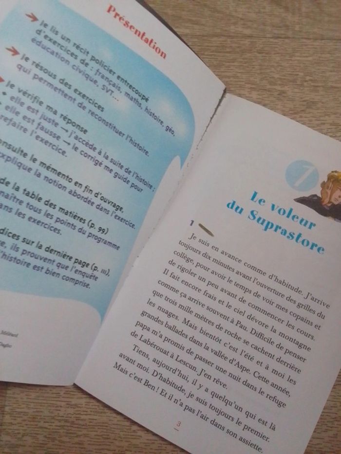 Lire pour réviser, drôle de trafic 6e a la 5e - photo numéro 4