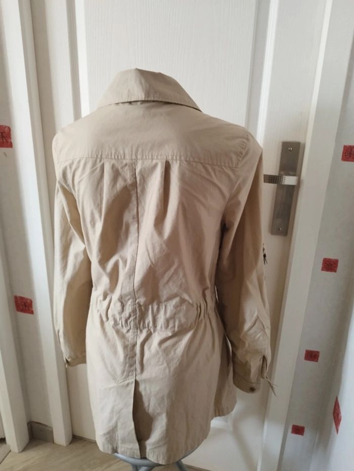 Trench crème gap taille 40 - photo numéro 4