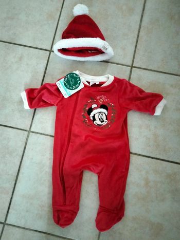 Pyjama Mickey noël neuf
