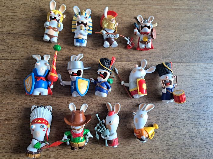 Lot figurine lapin cretin - photo numéro 2