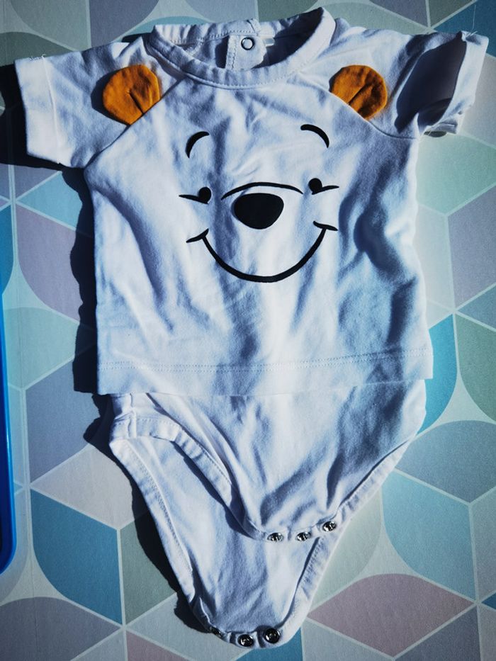 D1105 tee shirt/body garçon MC 1 mois - photo numéro 2