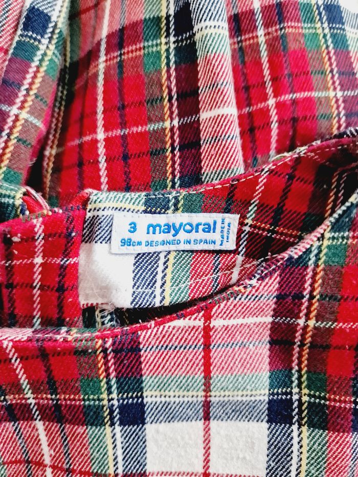 Mayoral - Robe à carreaux, manches longues (3 ans) - photo numéro 5