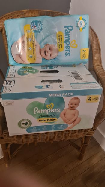 Couche T2 Pampers