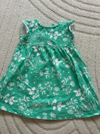 Robe Verte et Blanche