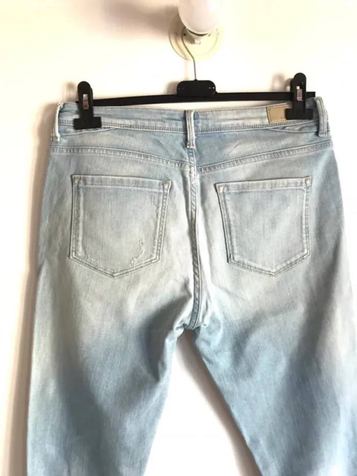 Jean boyfriend troué Teddy Smith taille 40 - photo numéro 10