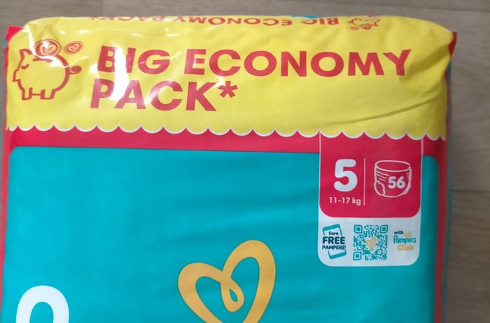 Couches Pampers baby dry pants taille 5 - photo numéro 2