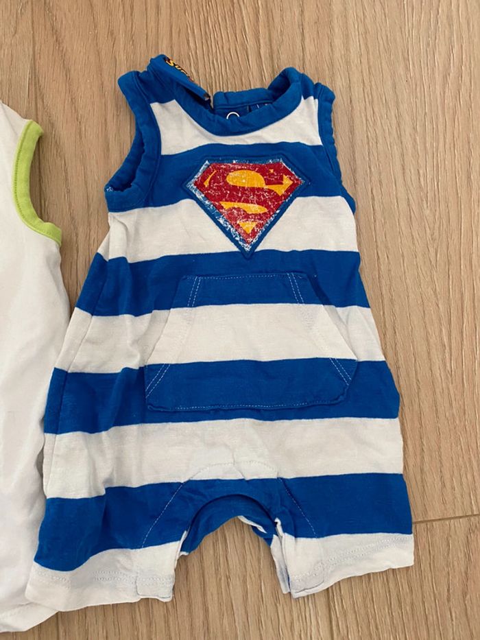 Lot de 4 combishorts naissance très bon etat - photo numéro 3