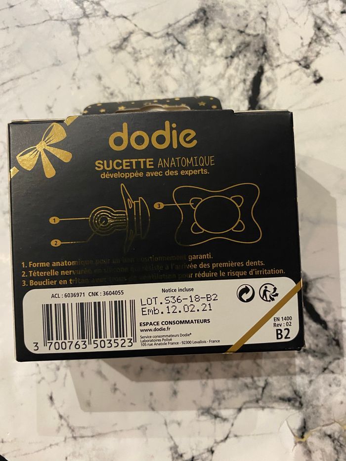 Sucette anatomique dodie - photo numéro 2