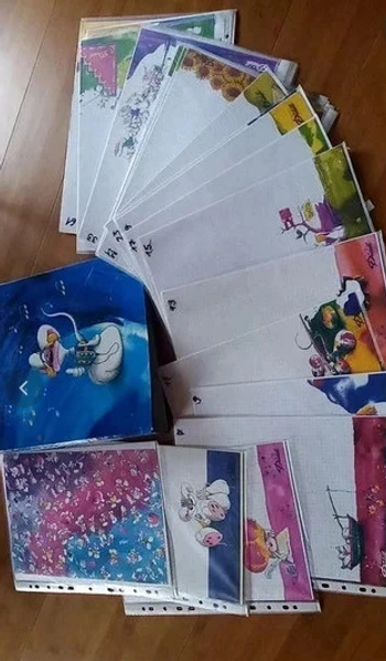 Classeur diddl avec feuilles diddl a4 1 à 62 inclus