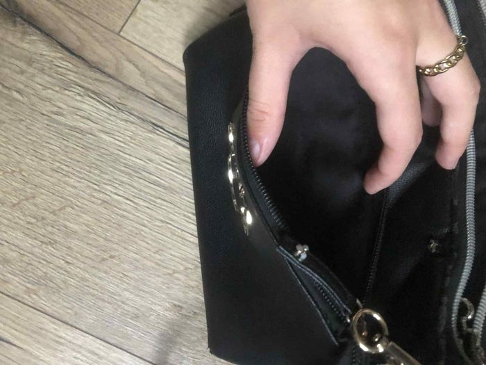 Sac Disney Mickey noir avec porte monnaie - photo numéro 4