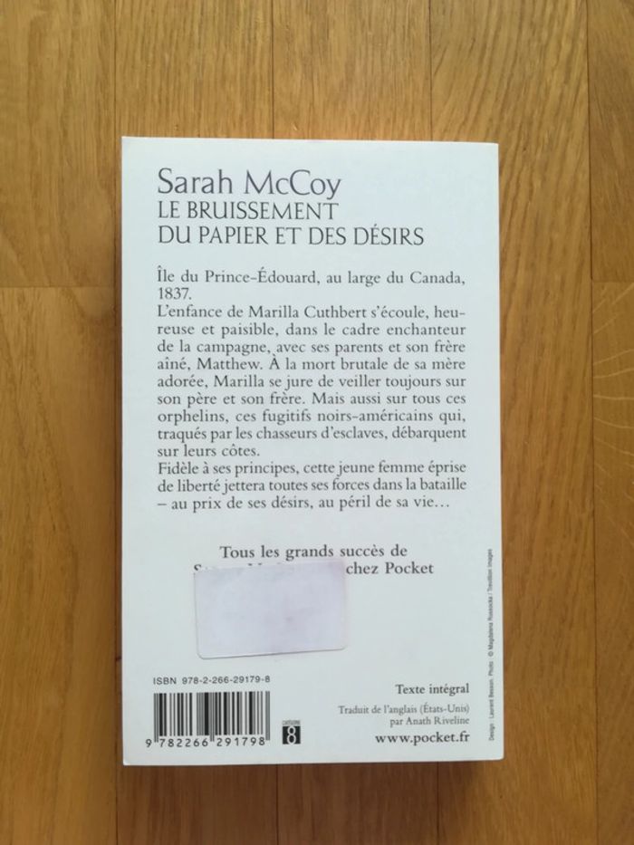 Livre NEUF "Le bruissement du papier et des désirs" - V92B - photo numéro 2