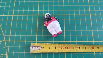 Jouet ancien vintage dans l'état Figurine dragon ball ab toy Popo #SP