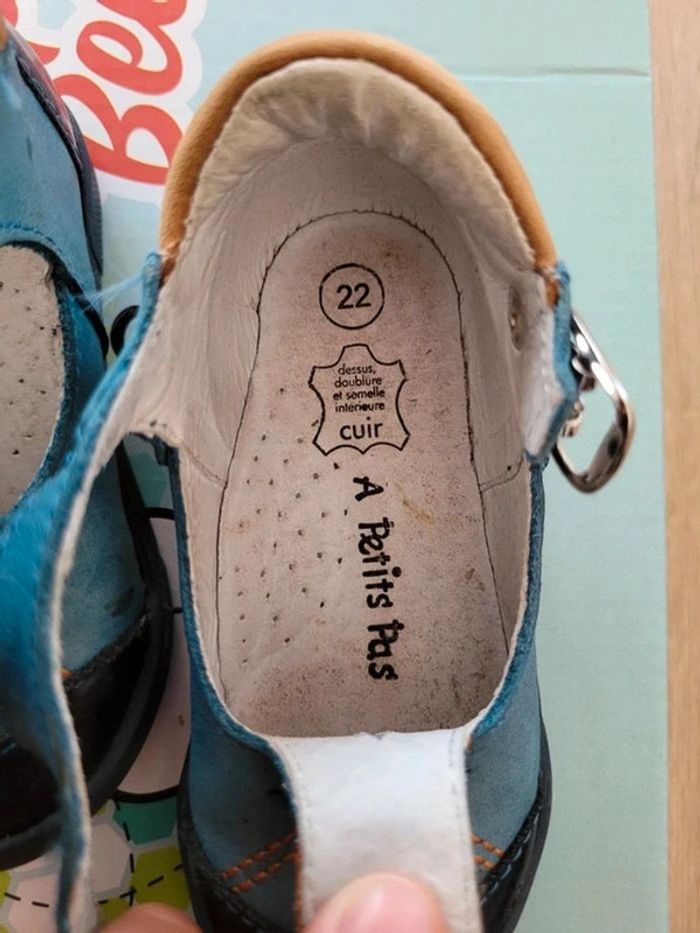Chaussures en cuir garçon en 22 - photo numéro 10