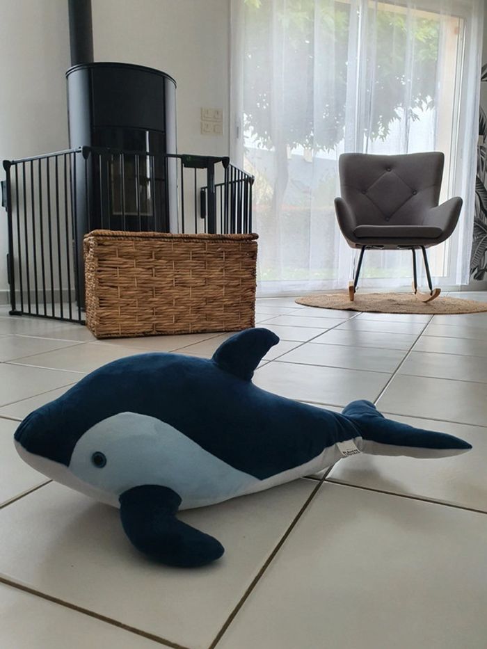 Peluche Dauphin XL - planète sauvage 🐬
Comme neuf 💙