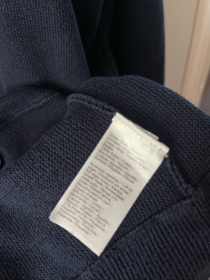 Cardigan pull homme Lacoste taille L - photo numéro 9