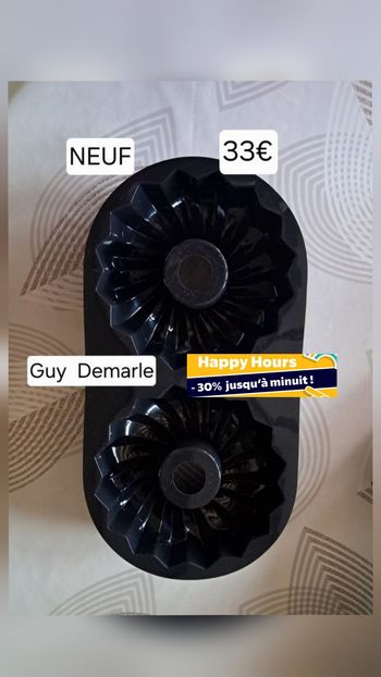 Moule de cuisson Flexipan NEUF en silicone *Guy Demarle*