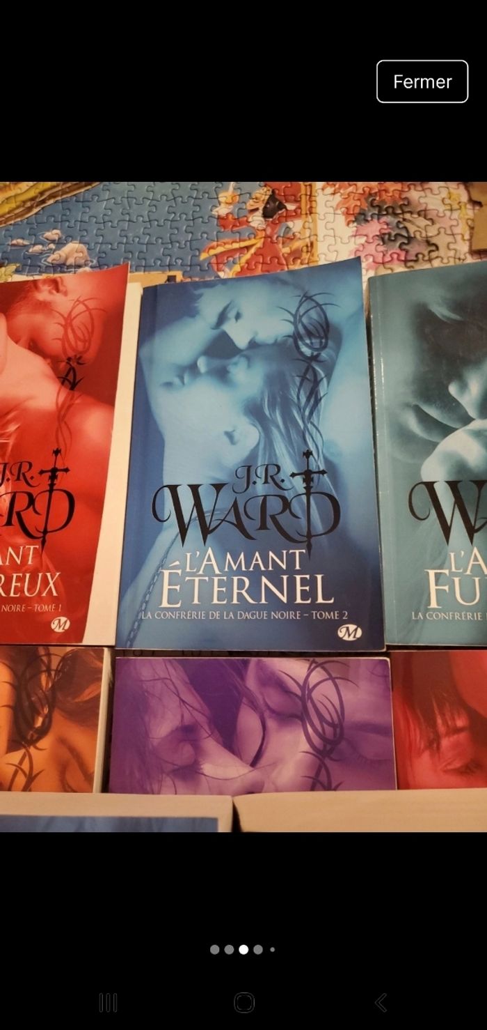 11 tomes de la Confrérie de la dague noire. - photo numéro 3