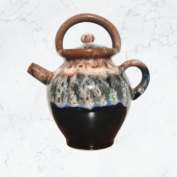 Pichet en terre cuite émaillée - Alphonse Mouton