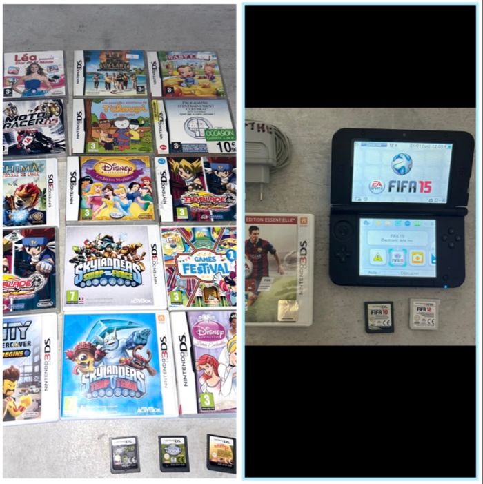 Nintendo 3DS xl + 21 jeux - photo numéro 5