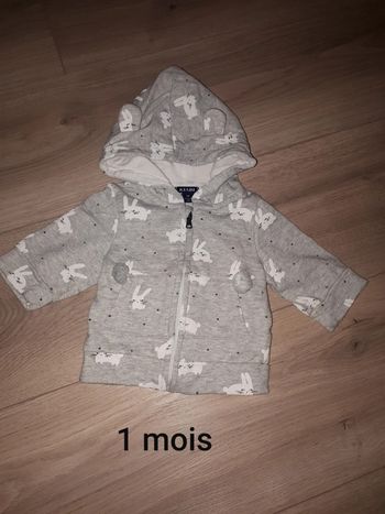 Gilet mixte 1 mois