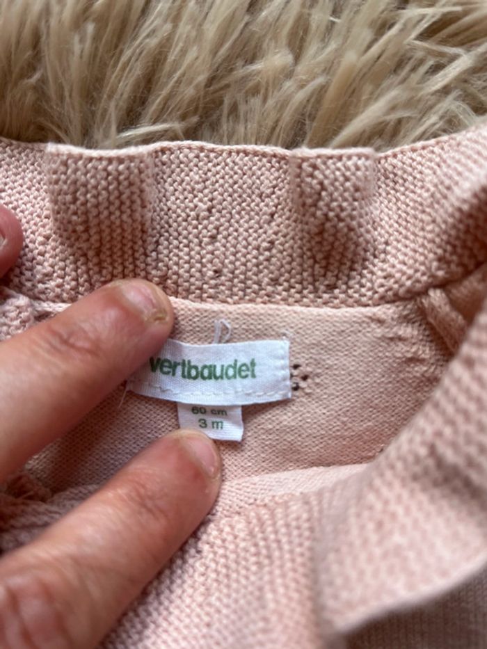 Pull + pantalon rose pale - photo numéro 3