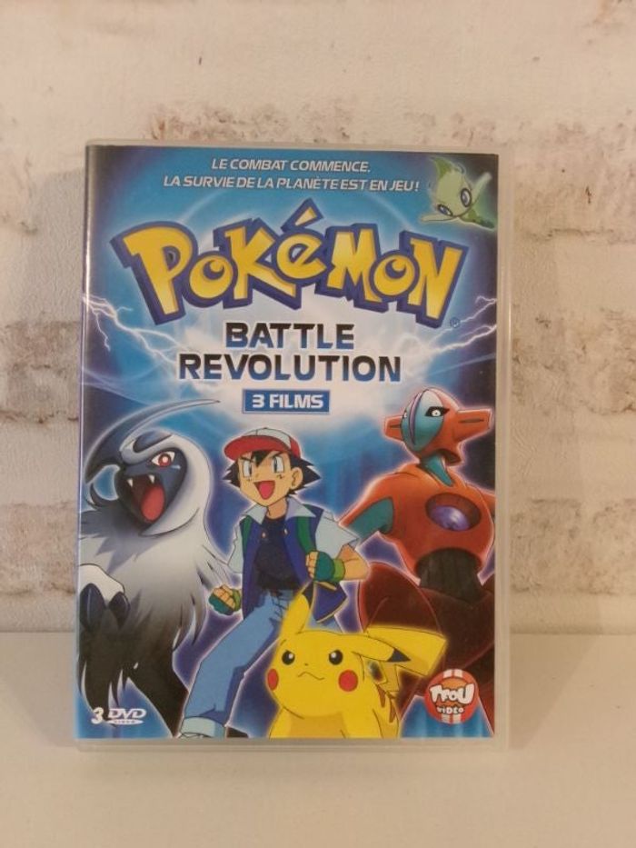 Coffret Dvd Pokémon "Battle Révolution"