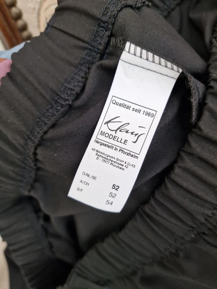 Pantalon Noir Klaus Modelle - photo numéro 7