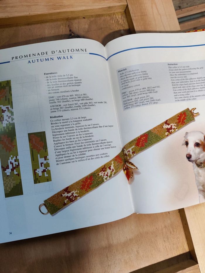 Point de croix colliers pour animaux familiers - photo numéro 4