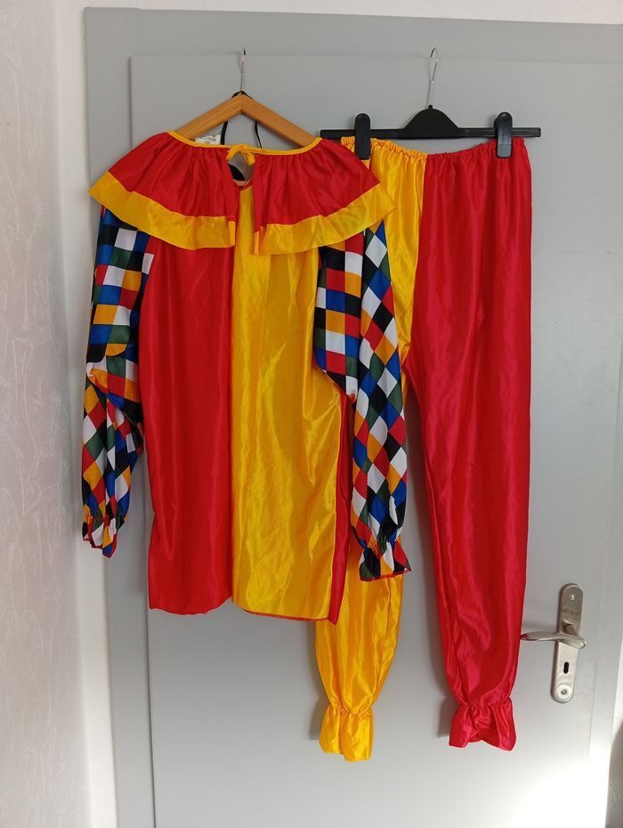 Déguisement Arlequin multicolore M/L - photo numéro 5