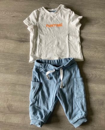 Ensemble t-shirt et pantalon kiabi 3 mois