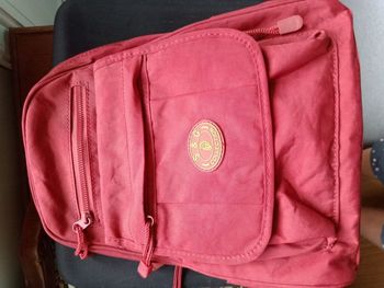 Sac à dos léger rouge S&G 