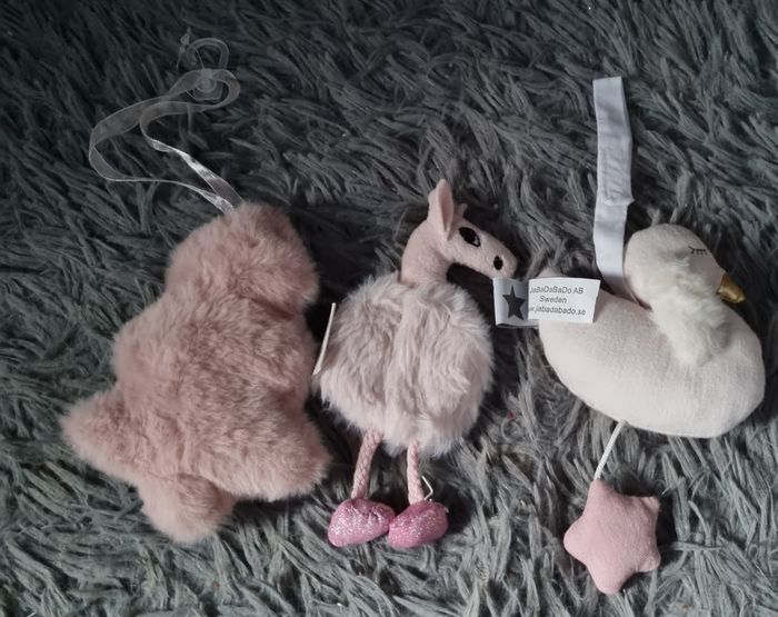 Lot décorations rose - photo numéro 2