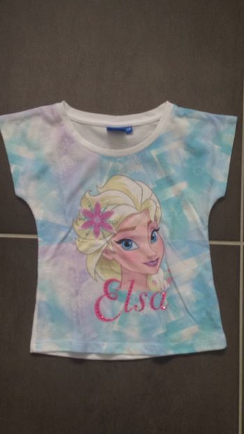 T-shirt Reine des Neiges 4 Ans