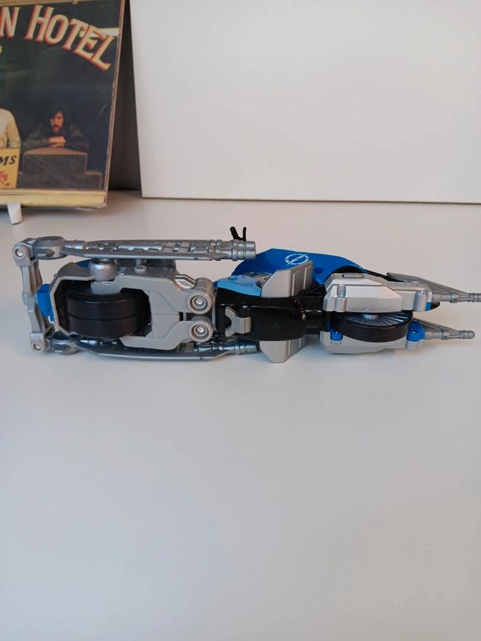Figurine et sa moto vintage Bandai 2006 Power Rangers opération overdrive moto 25cm fig 14cm - photo numéro 7