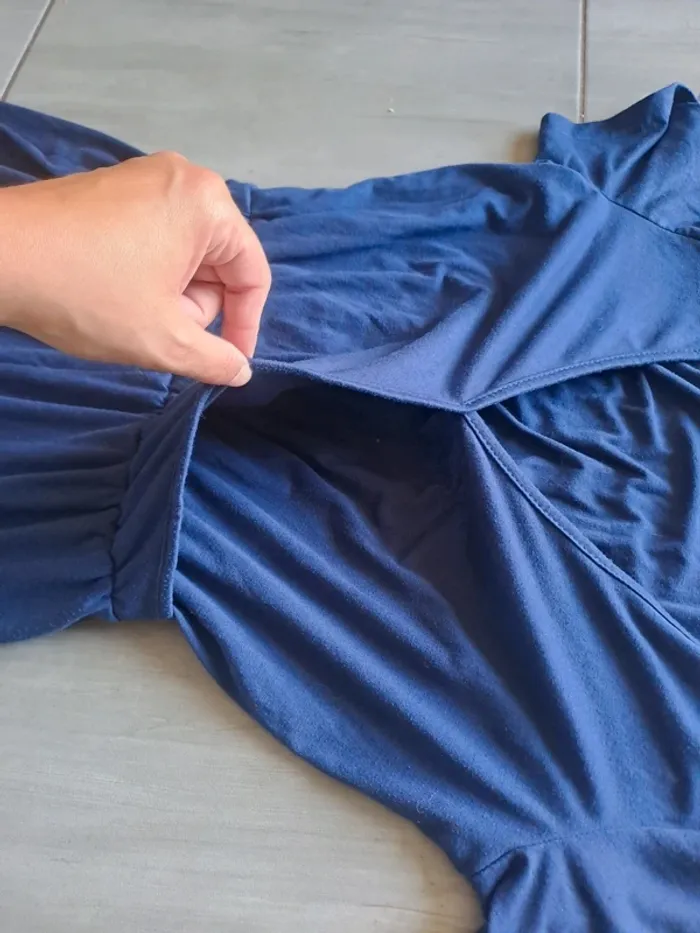 Combi pantalon bleu marine Taille M (38) - photo numéro 6