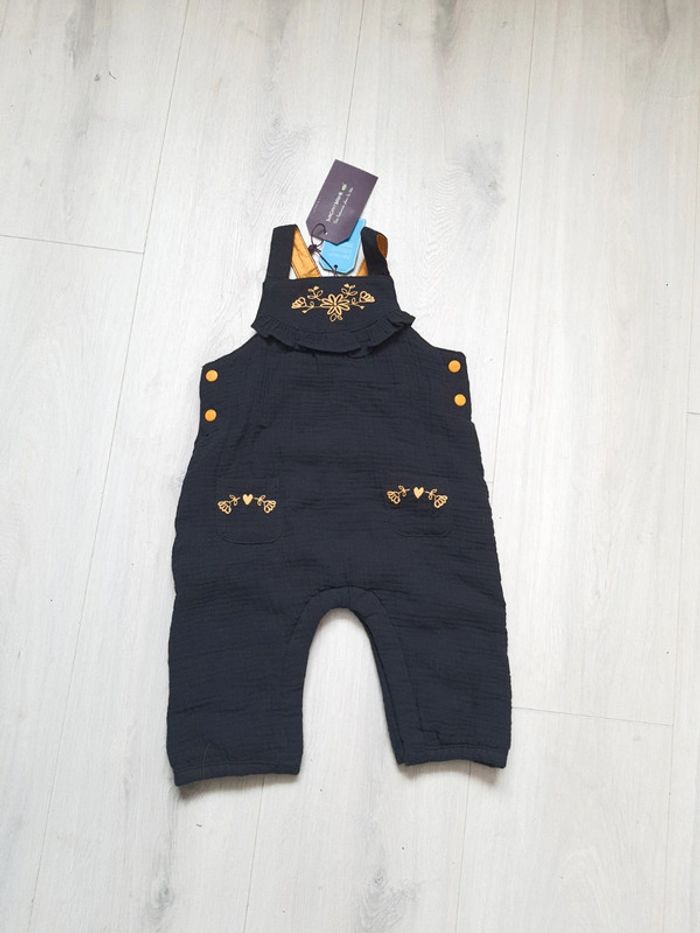 Salopette doublée Sergent Major taille 6 mois neuf avec étiquettes