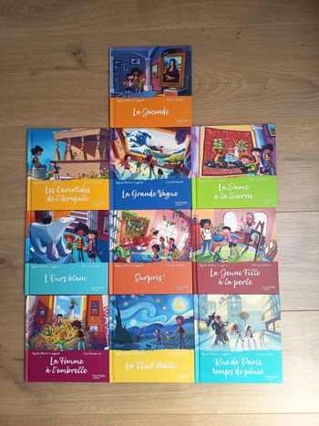 Lot de 10 livres album enfant Mac Donald's, Le musée magique, Éditions Hachette Jeunesse, NEUF