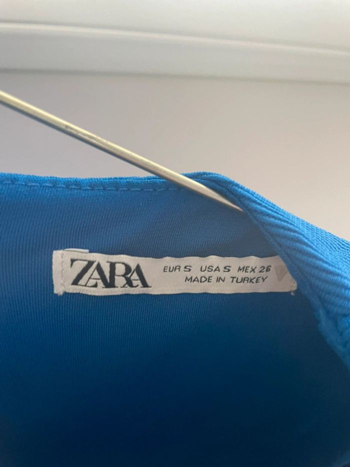 tops zara et shein bleu taille 34 - photo numéro 3