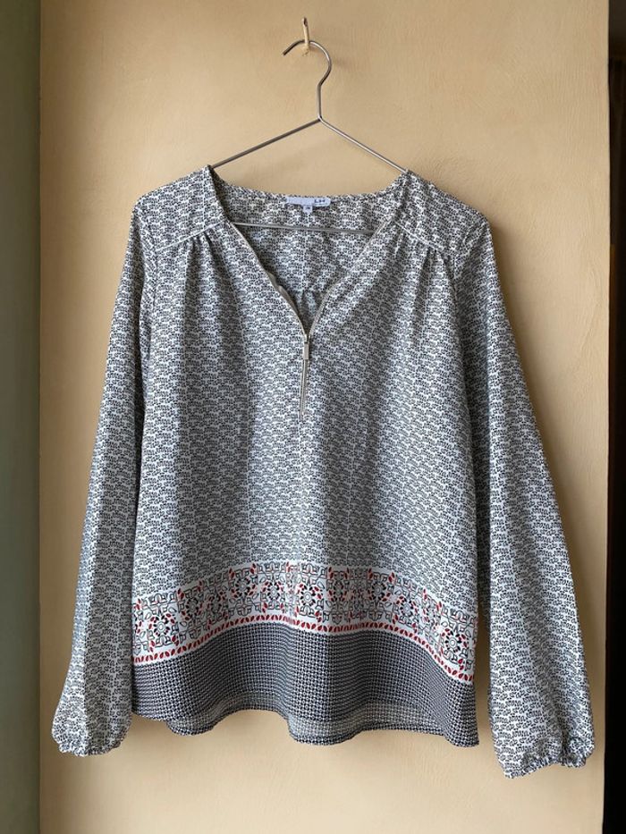 Blouse à motifs La Halle 36 - photo numéro 2
