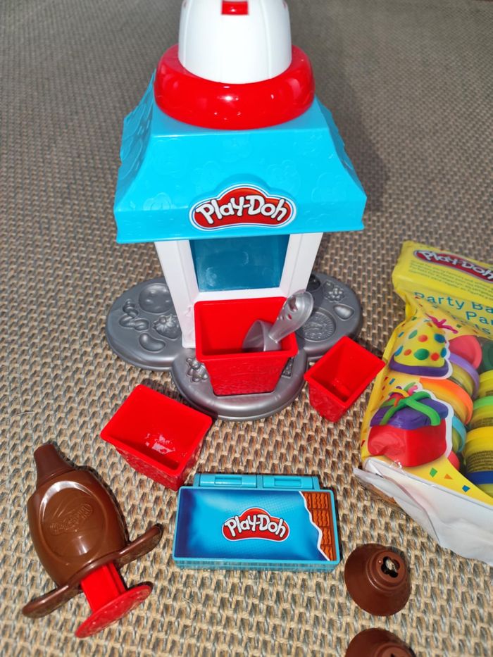 La machine à pop-corn de Play-Doh Kitchen , TBE + pâte à modeler neuve - photo numéro 2