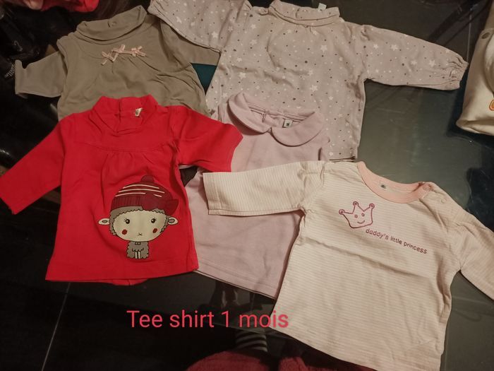 Tee shirt 1 mois
