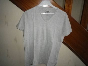 TEE SHIRT GRIS CLAIR